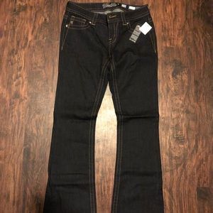 Miss Me Dark Midrise 28x32